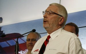 Alan Priddy of Team Britannia