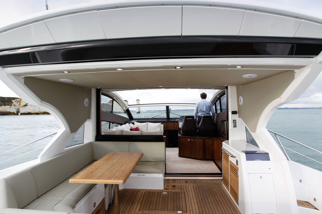 Sunseeker Predator 57 deck