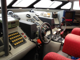 Virgin Atlantic Challenger II - helm