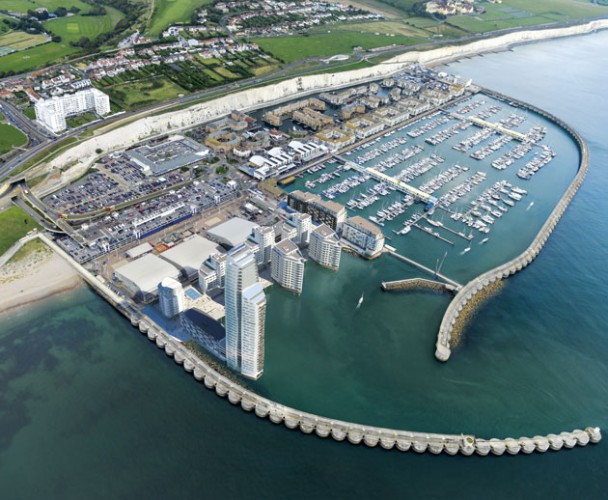 New Brighton Marina Yacht Club towed into position Motor Boat & Yachting