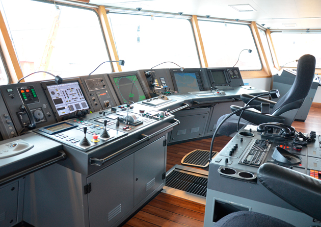 Lysblink Seaways - Wheelhouse