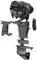 Oxe outboard exploded view