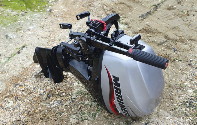 Mariner 9.9hp outboard - laid down