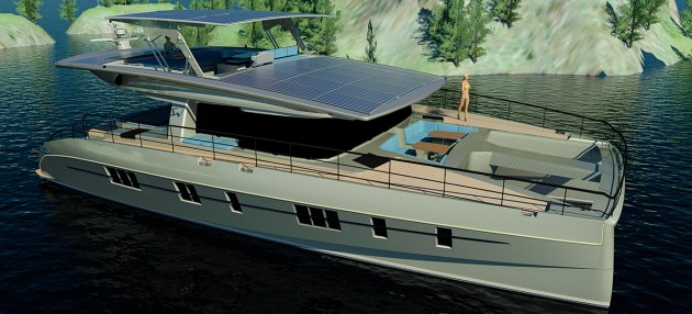 Solarwave 62 - flybridge up