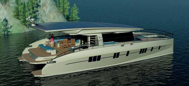 Solarwave 62 - flybridge down