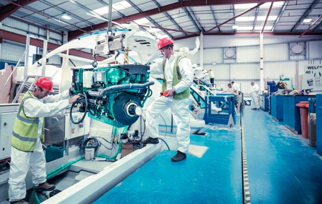 Sunseeker apprentices at work