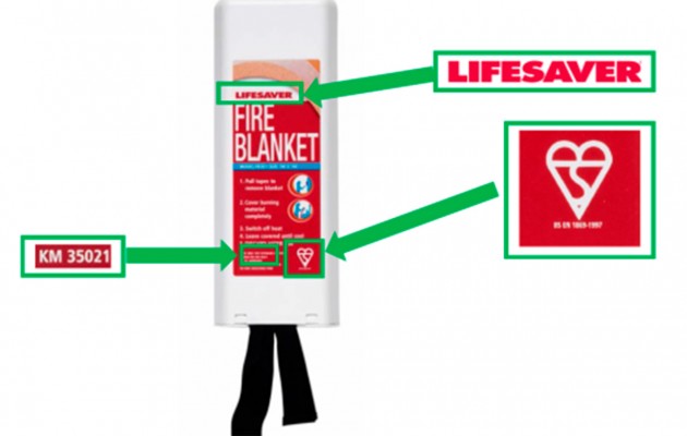 Lifesaver fire safety blanket recall