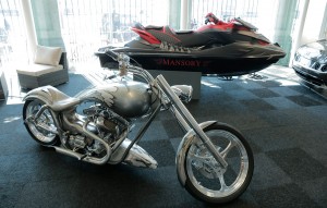 Mansory PWC and custom motorcycle