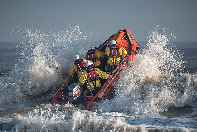 RNLI volunteers