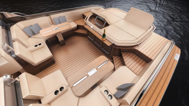 Interior view of Hunton 55 