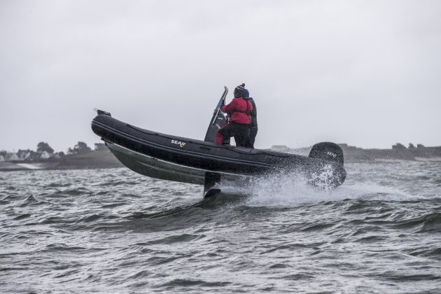 SEAir foiling RIB being tested