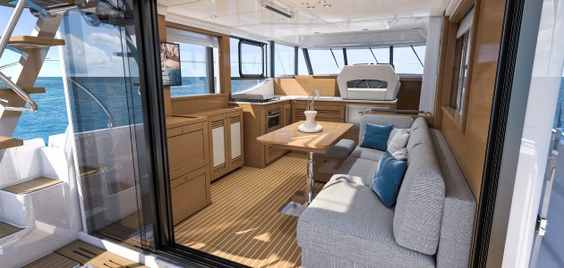 Bénéteau Swift Trawler 47 dinette