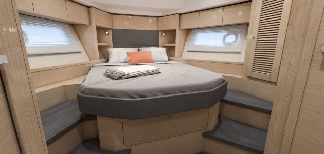 Beneteau Swift Trawler 47 owner's suite