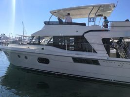 Beneteau Swift Trawler 47 at Cannes Boat Show