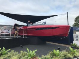 Princess R35 at Southampton Boat Show