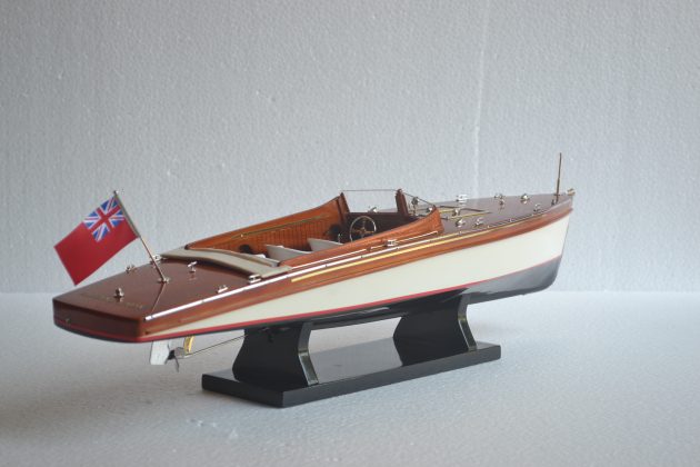 Classic Boats Model slipper wooden boat model