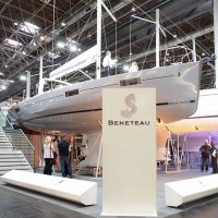 Ancasta's Beneteau at the Dusseldorf Boat Show