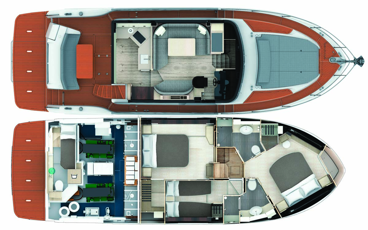 Absolute Navetta 48 review Motor Boat & Yachting