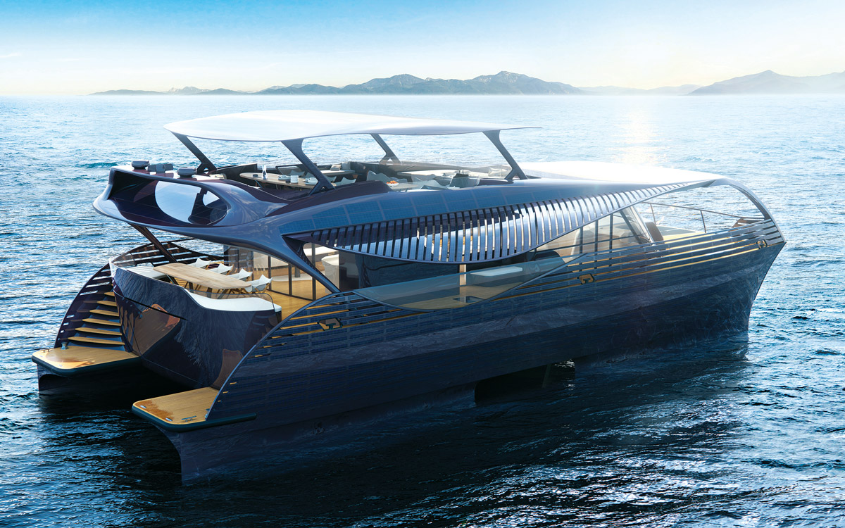 top futuristic yachts