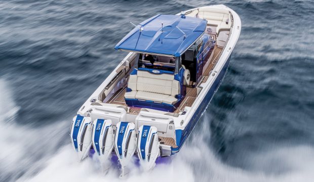 Mercury-450hp-outboard-quad-transom-set-up-aerial-view