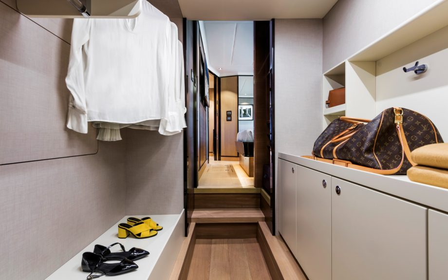 absolute-Navetta-73-yacht-test-review-master-suite-dressing-room