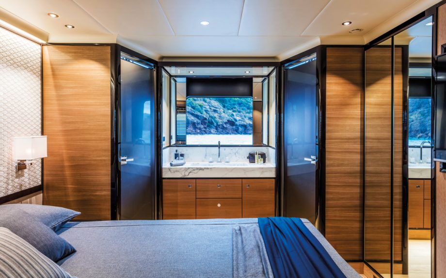 absolute-Navetta-73-yacht-test-review-vip-cabin-sea-view