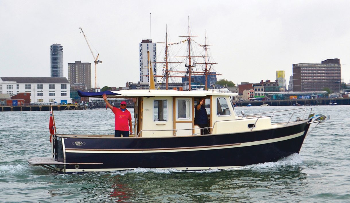 Cruising around Britain in a 27ft boat Part 1 Gosport to Ramsgate