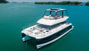 Fountaine-Pajot-MY40-power-catamaran-yacht-test-video-review