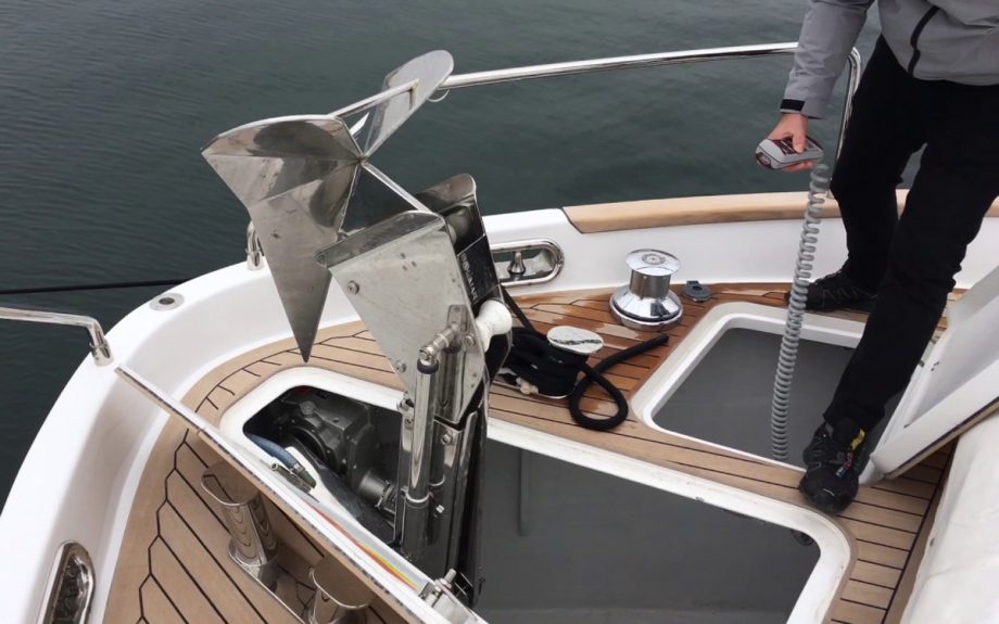 Sirena-64-yacht-test-anchor-credit-hugo-andreae