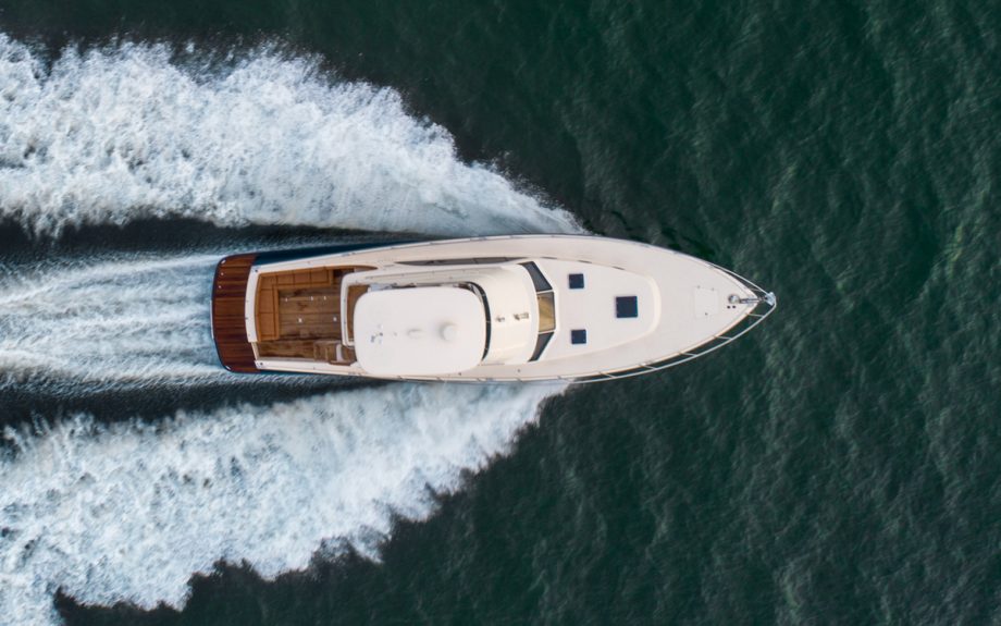 Palm-Beach-50-fly-yacht-review-aerial-view