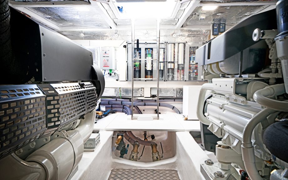 Pardo-50-yacht-review-engine-room