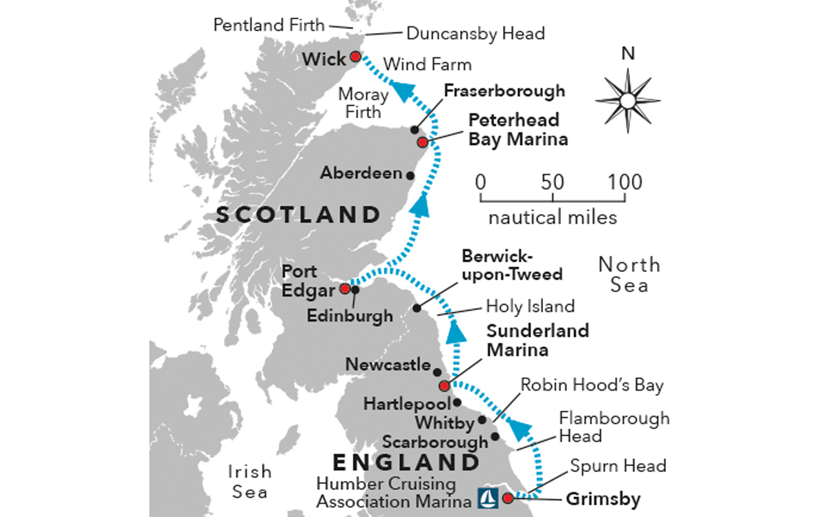 cruising-around-Britain-small-boat-rhea-grimsby-to-wick-map