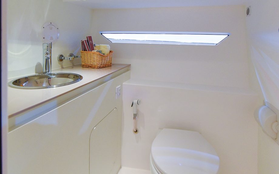 Gulf-Craft-Oryx-379-boat-test-drive-review-heads-credit-richard-langdon