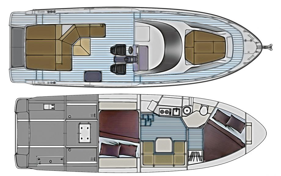 Gulf-Craft-Oryx-379-boat-test-drive-review-layout