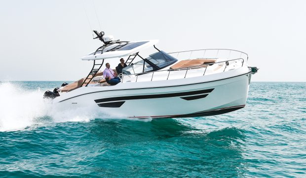 Gulf-Craft-Oryx-379-boat-test-drive-review-running-shot-hero-credit-richard-langdon