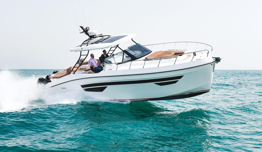 Gulf-Craft-Oryx-379-boat-test-drive-review-running-shot-hero-credit-richard-langdon