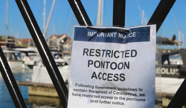 coronavirus-boating-Ocean-Village-Marina-Covid-19-lockdown