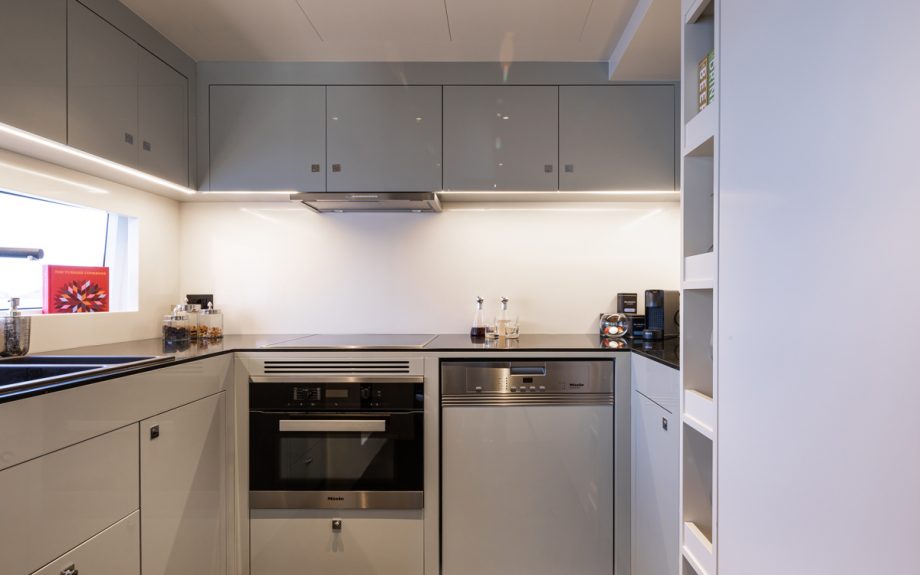 Sirena-88-yacht-review-galley-credit-Jeff-Brown