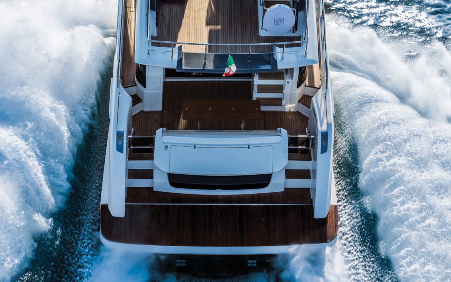 ferretti-670-yacht-review-aft-running-shot