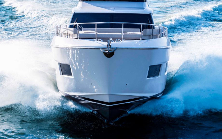 ferretti-670-yacht-review-bow-running-shot