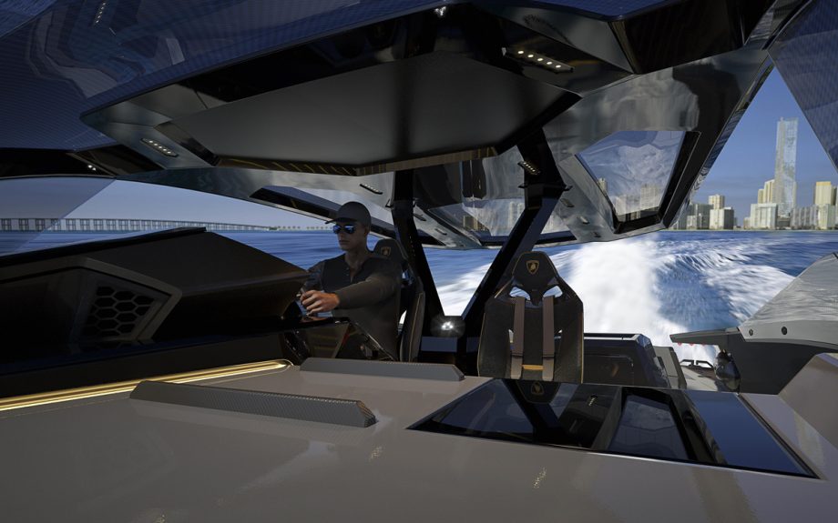 lamborghini-63-yacht-tecnomar-helm-running-shot