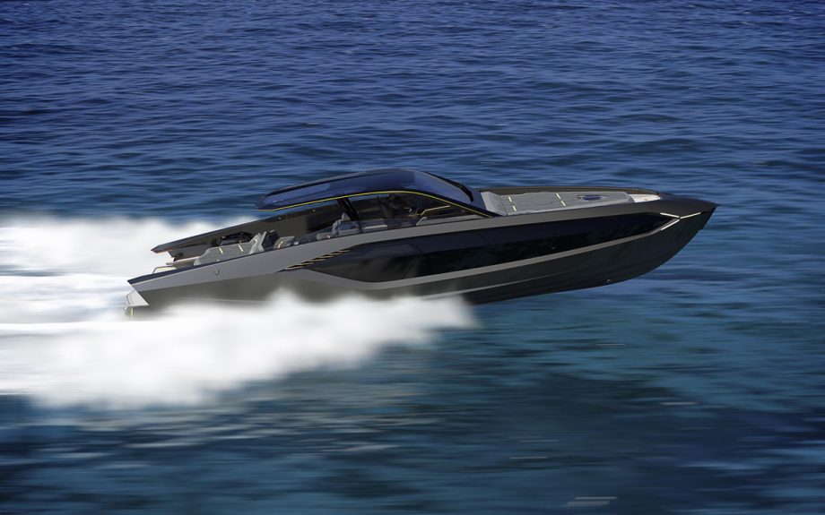 lamborghini-63-yacht-tecnomar-running-shot-black