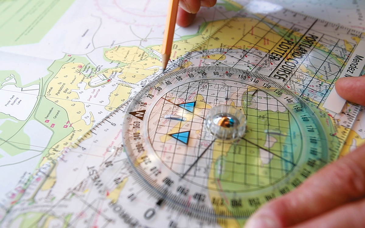 How to Plot a route on paper charts and a chartplotter for a safe journey