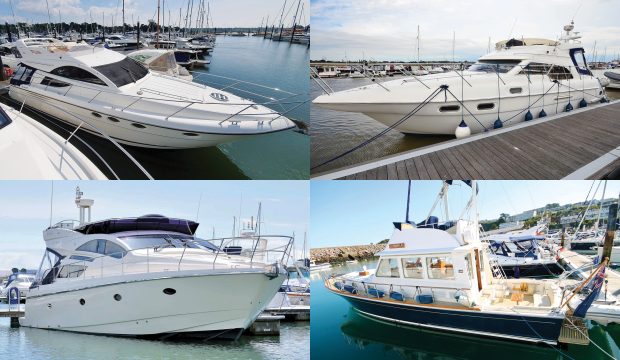 secondhand-boat-buyers-guide-best-45ft-flybridge-yachts-exterior-collage