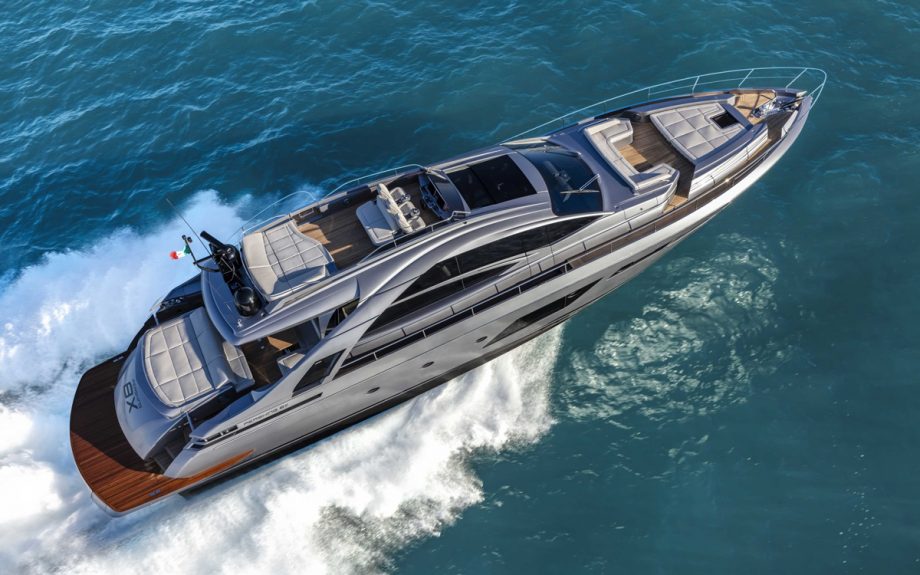 Pershing-8X-yacht-test-review-aerial-view