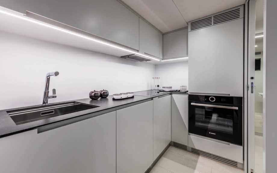 Pershing-8X-yacht-test-review-galley