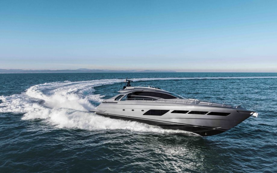 Pershing-8X-yacht-test-review-running-shot