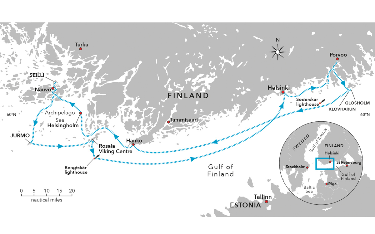 cruising-finland-map