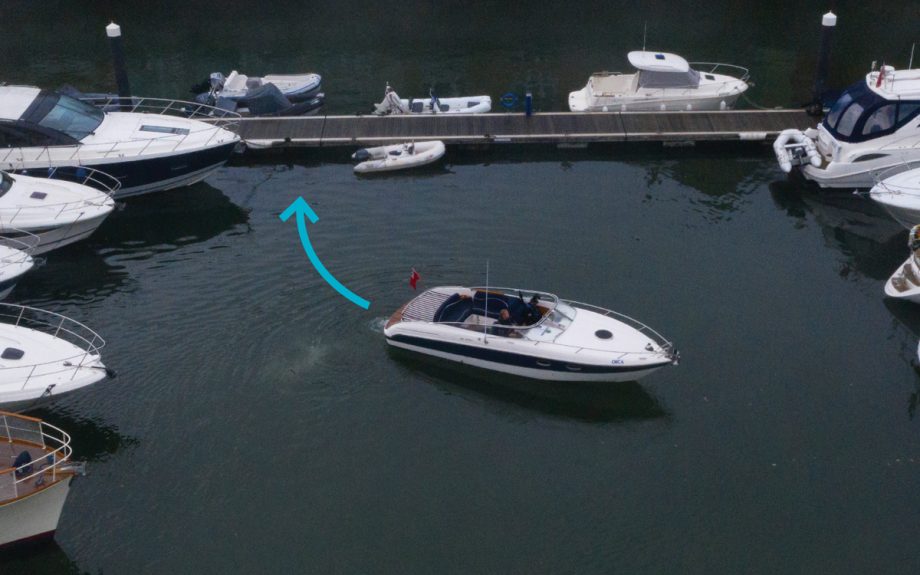 How to Turn a singleengined boat in a tight space Motor Boat & Yachting