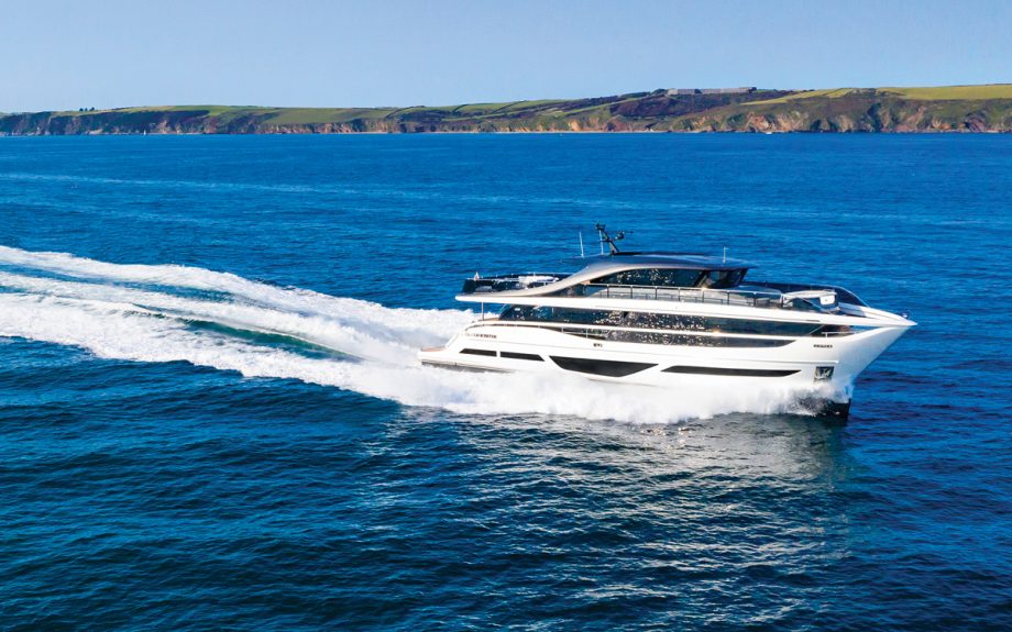 princess-x95-yacht-review-running-shot